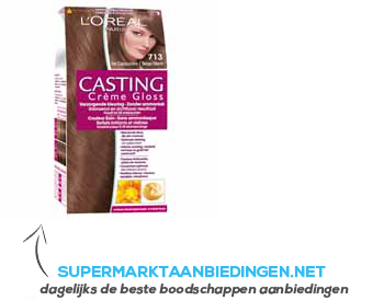 Casting crème gloss 713 Ice cappucino aanbieding