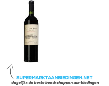 Catena Alta Cabernet Sauvignon aanbieding