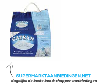 Catsan Hygienische korrels plus aanbieding