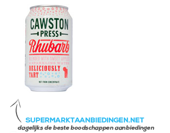 Cawston Press Apple & Rhubarb aanbieding