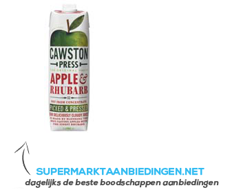 Cawston Press Apple rhubarb aanbieding