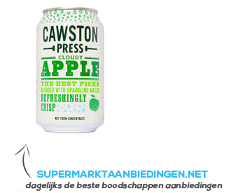 Cawston Press Cloudy apple aanbieding