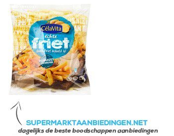 CêlaVita Echte friet robuust gesneden aanbieding