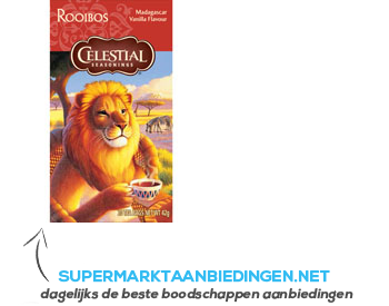 Celestial Seasonings Madagascar vanilla rooibos 1-kops