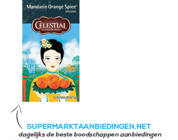 Celestial Seasonings Mandarin orange spice 1-kops