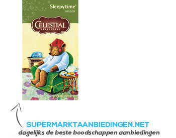 Celestial Seasonings Sleepytime infusion tea 1-kops