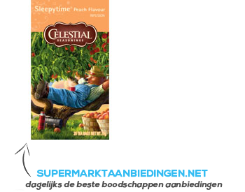 Celestial Seasonings Sleepytime peach infusion tea 1-kops