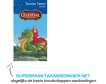 Celestial Seasonings Tension tamer infusion tea 1-kops aanbieding