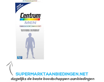 Centrum Men multivitamine aanbieding