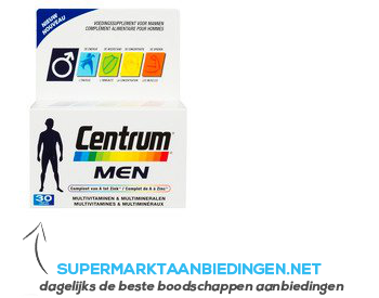 Centrum Men multivitaminen/ mineralen aanbieding