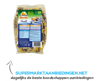 Cereal Bio muesli aanbieding