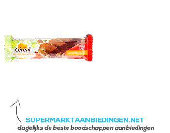 Cereal Chocoladereep melk aanbieding