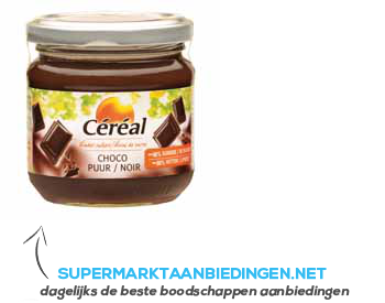 Cereal Chocopasta puur aanbieding