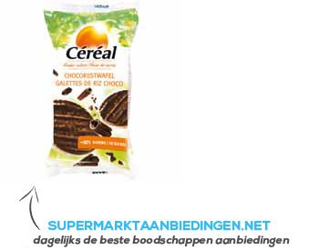 Cereal Chocorijstwafels aanbieding