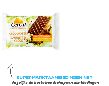 Cereal Chocowafels (fructose) aanbieding