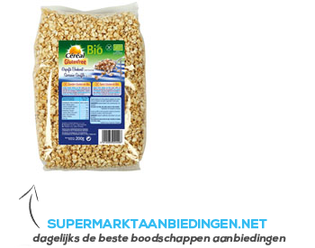 Cereal Gepofte boekweit met honing aanbieding