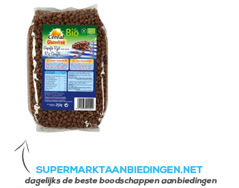 Cereal Gepofte rijst met cacao aanbieding