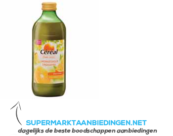 Cereal Limonadesiroop sinaasappel aanbieding