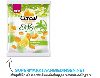 Cereal Stevia snoepjes bonbons orange aanbieding