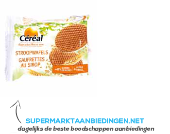 Cereal Stroopwafels aanbieding