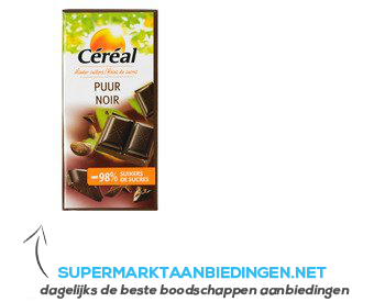 Cereal Tablet puur maltitol aanbieding