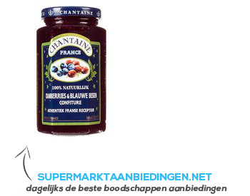 Chantaine Cranberry & blauwe bessen confiture aanbieding