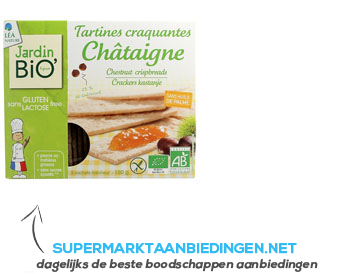 Chataigne crackers kastanje glutenvrij