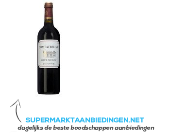 Château Bel Air Haut-Médoc Cru Bourgeois aanbieding