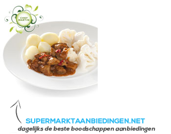 Chef Martin Goulash bloemkool met bechamelsaus aanbieding