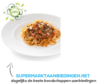 Chef Martin Spaghetti bolognese aanbieding