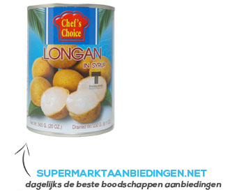 Chef's Choice Longan in syrup aanbieding