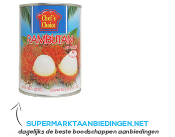 Chef’s Choice Rambutan aanbieding