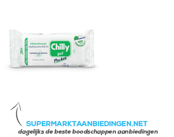 Chilly Intiemtissues gel aanbieding