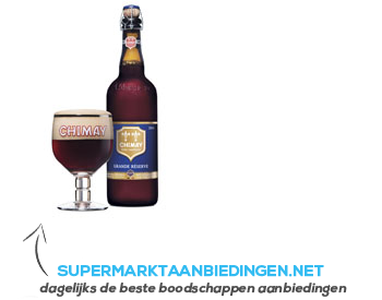 Chimay Blauw grande Réserve aanbieding