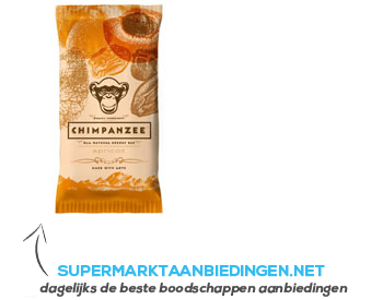 Chimpanzee Energy bar apricot aanbieding