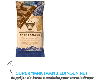 Chimpanzee Energy bar dates-chocolat aanbieding