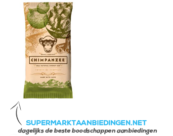 Chimpanzee Energy bar raisin-walnut aanbieding