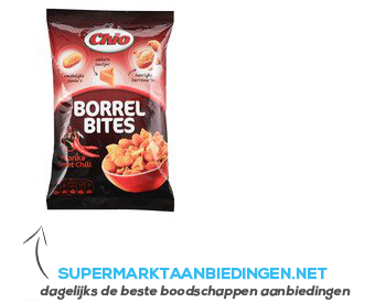 Chio Borrel bites paprika sweet chili aanbieding