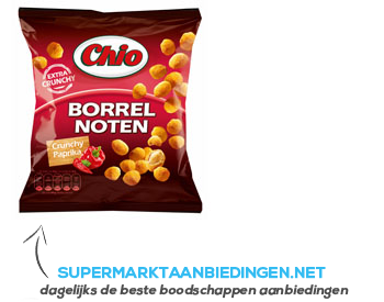 Chio Borrelnoten crunchy paprika aanbieding