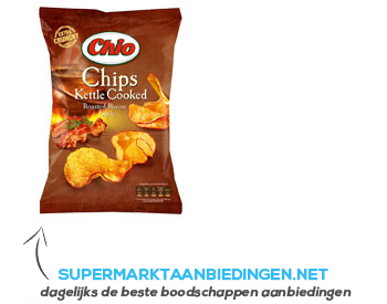Chio Kettle cooked roasted bacon style aanbieding