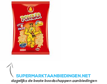 Chio Pombär multipack 8 zakjes aanbieding