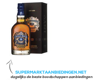 Chivas Regal Gold signature Scotch whisky 18 years aanbieding