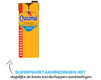 Chocomel Halfvol voordeel aanbieding