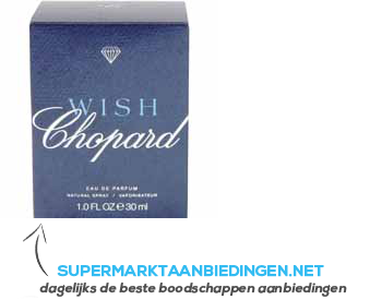 Chopard Wish Eau de parfum vapo aanbieding