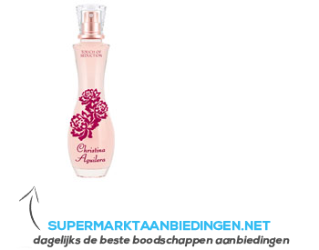 Christina Aguilera Touch of seduction eau de parfum aanbieding