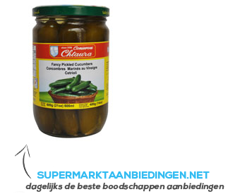 Chtoura land Pickled cucumbers aanbieding