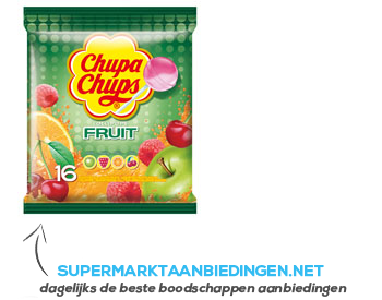Chupa Chups Lollipops fruit aanbieding