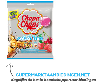 Chupa Chups Suikervrij aanbieding