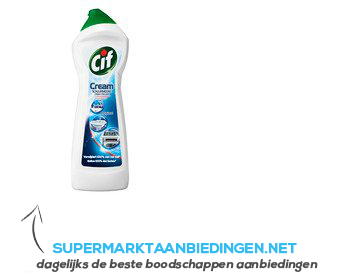 Cif Schuurmiddel original cream aanbieding