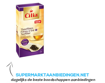 Cilia Theefilters small aanbieding